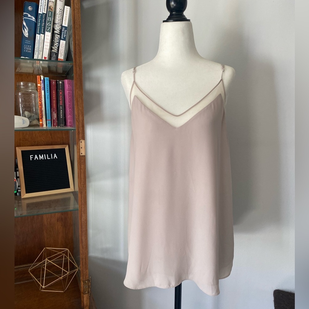 Babaton Gaelan Camisole - sz M pale pink